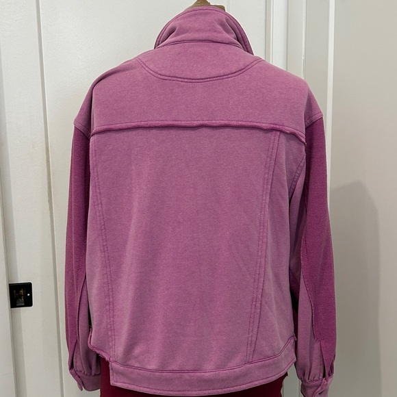 RARE BAR X POL Collaboration Plumberry Oversized Shacket |Size Small - Picture 12 of 13